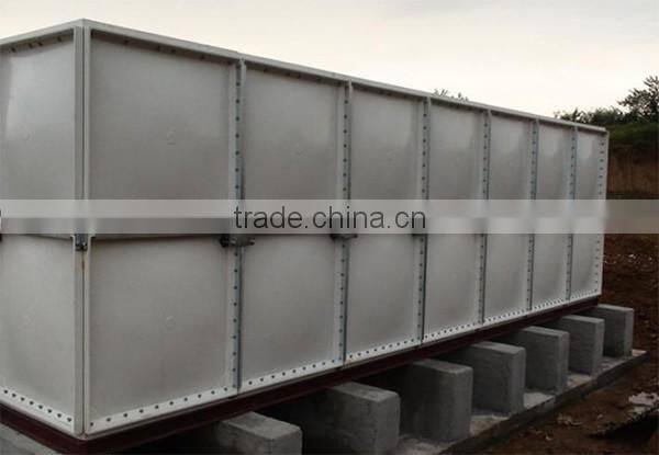 New design SMC GRP FRP panel type water storage tank