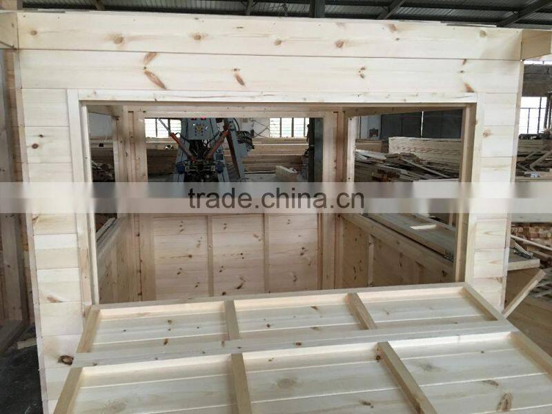2015 New Design Wooden Sales Booth
