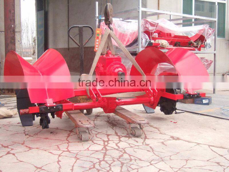 produces high efficiency mini tractor trencher and hiller
