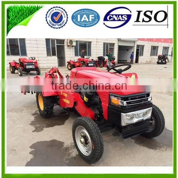 28hp 680kgs four wheels new design electric mini farm tractor tractors with plough
