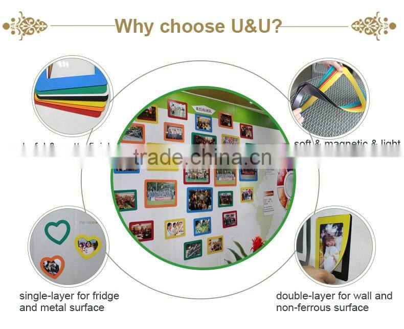 Bedroom decorative 5" x 7" for fridge picture framing decorative picture frames magnetic photo frame