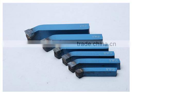 Type D2 Tungsten carbide brazed tips/welding insert/cemented brazed tips