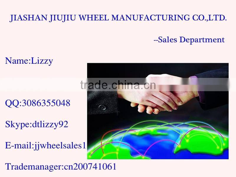 9.75X16.5 Zhejiang black agricultural steel wheels