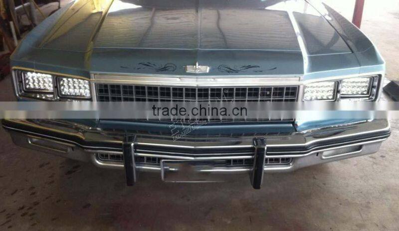 Universal 4x6" LED headlight replacement H4651 for truck car 74-97 Chevrolet Buick Cadillac