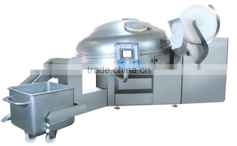 High Quality Automatic Vacuum Bowl Cutter for Meat ZKZB-125