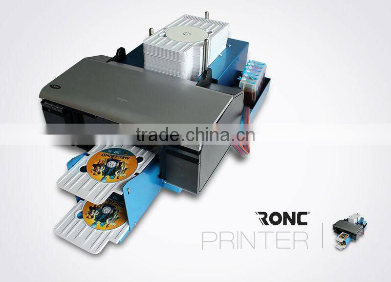 Colorful inkjet CD/DVD printing machine, 6 color inkjet printer