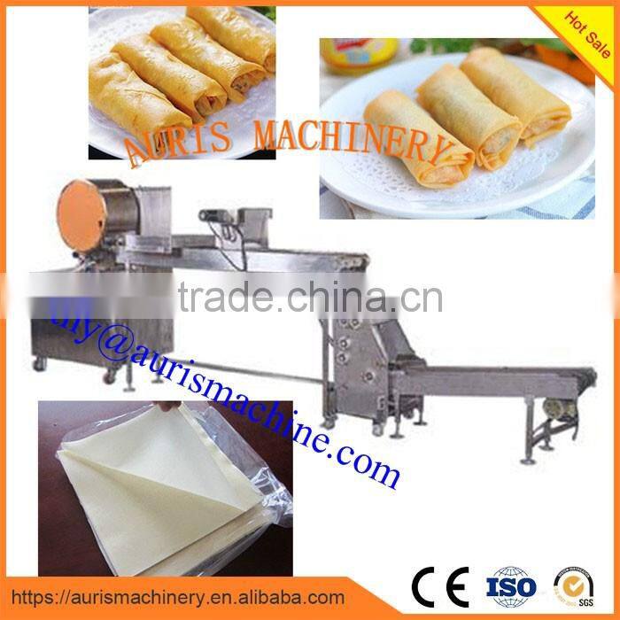 full automatic net spring roll wrapper machine price for sale