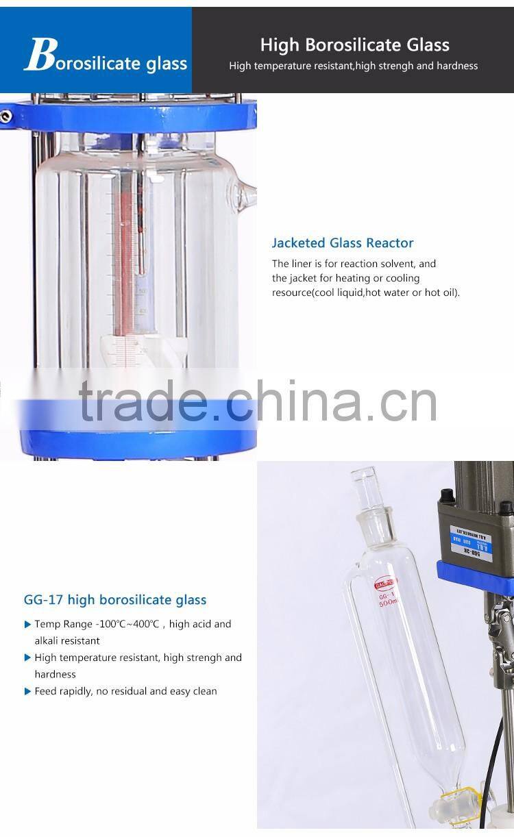 High Pressure Vessel Chemical Glass Catalytic Reactor