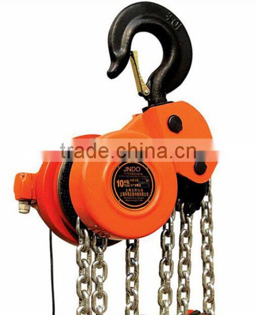 high efficiency dht 5t manual electric chain hoist