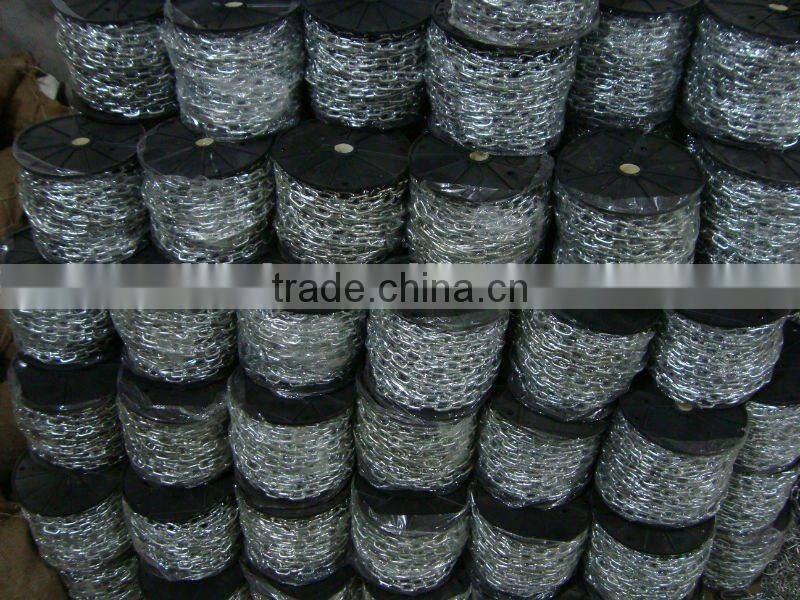 high quality different size ordinary link chain