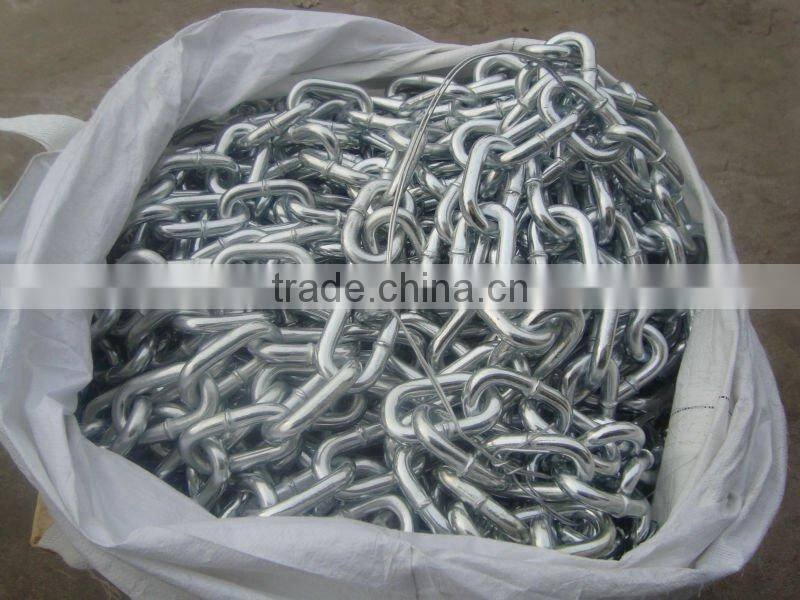 Steel Short Galvanized Link Chain with Best Price