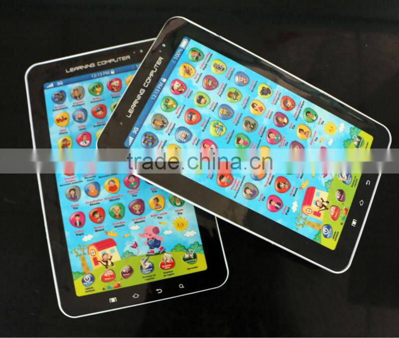 Y-pad Spanish Computer Tablet Learning Education Machine Toy Gift for Kids 3 +