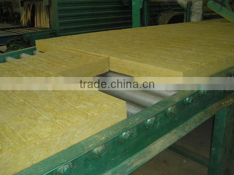 Rockwool blanket with wire mesh