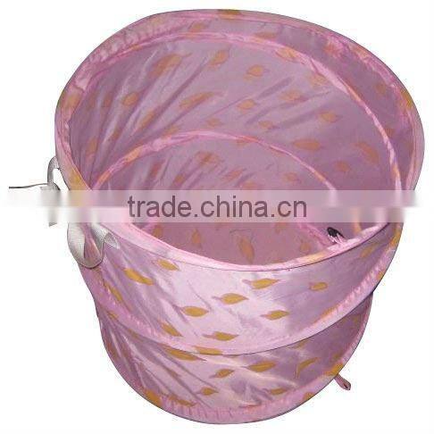2014 pink pop up laundry bag/ christmas bags