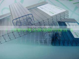 8MM U Shape Polycarbonate Hollow Sheet For Project