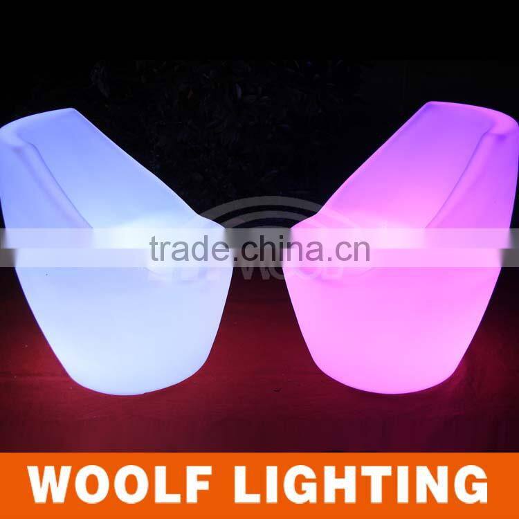 NEW design LED curved benches LED bar chair modern bar furniture