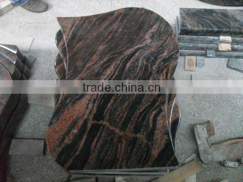 Aurora granite tombstone Poland style