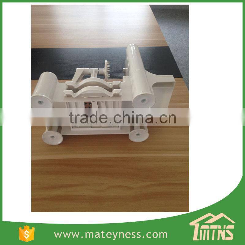 tri-blade plastic spiral vegetable slicer