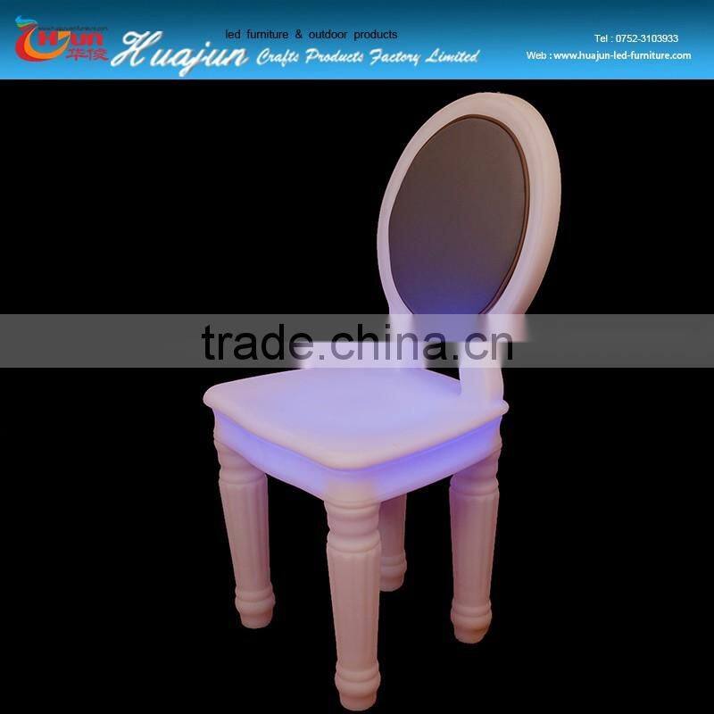 led plastic event chair,banquet chair / led ghost chair /event rental stacking ghost chair