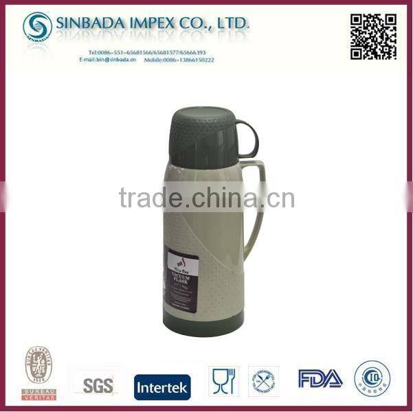 1.0L atlasware vacuum flask with thermometer