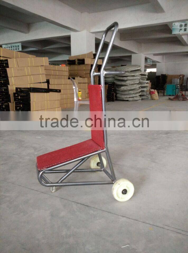 Durable stacking banquet chair trolley