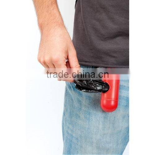 Portable pet waste bag dispenser