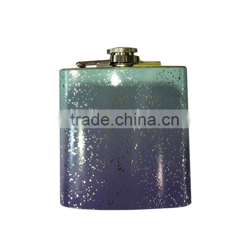 Portable customized stainless steel flagon