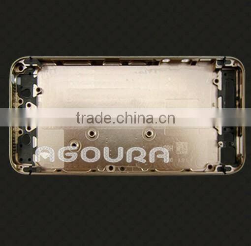 big sale alibaba luxury design24K 100% genuine gold housing for iphone 5,champagne color full housing