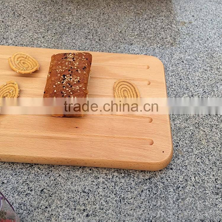 wholesale beech wood cutting board bread board