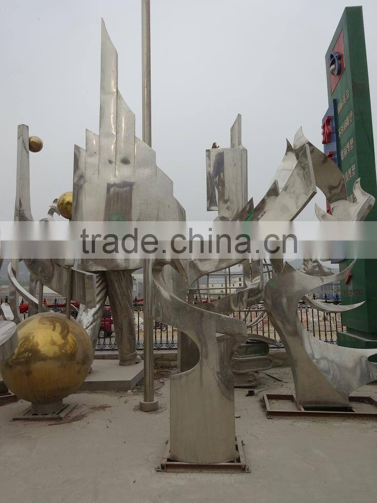 Metal Sculpture Stainless Steel Statue