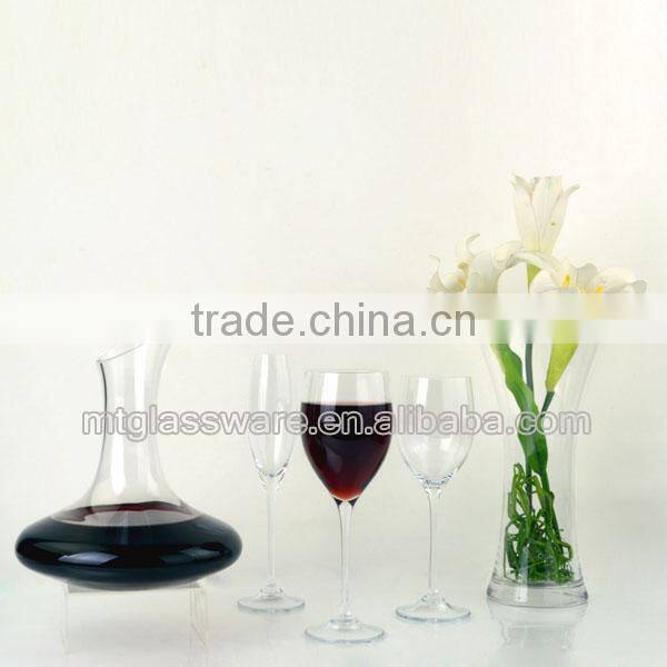 High quality and elegant design 7 sets holder decander with water glass