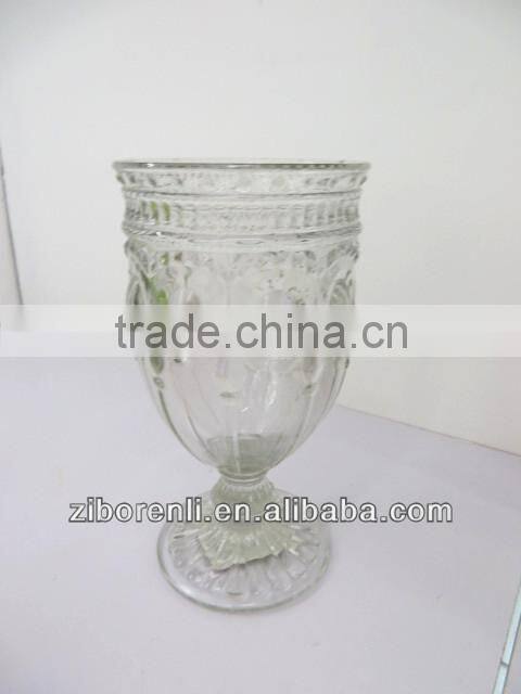 Home Party Beer Wine Mug Clear Glass Decorative Glass Cup