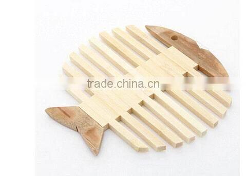 fashionable bamboo bowl mat