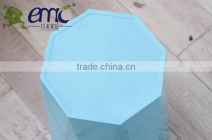 Bright colored polygon dustbin