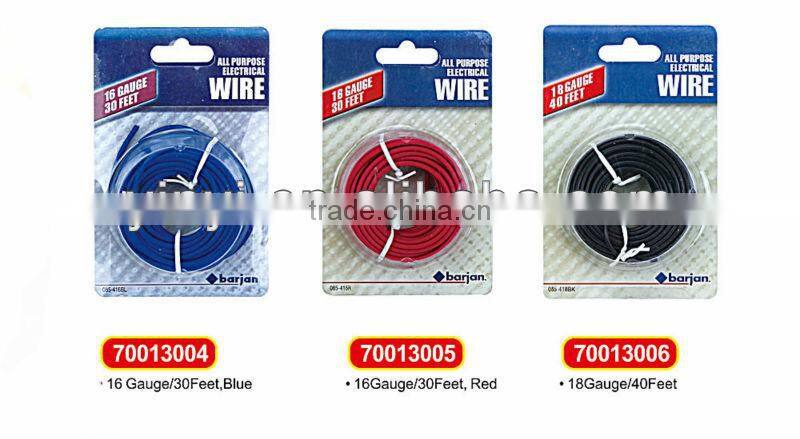 14-gauge All Purpose Electrical Wire-Red spool