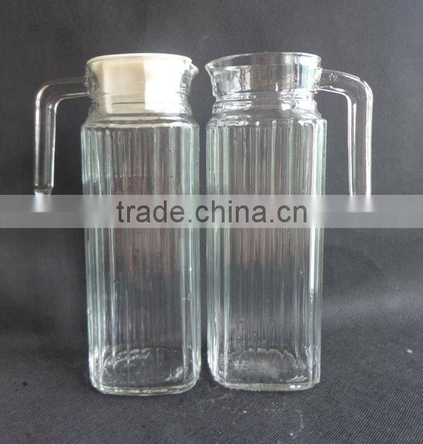 high transparency glass milk jug juice pitcher wholesale