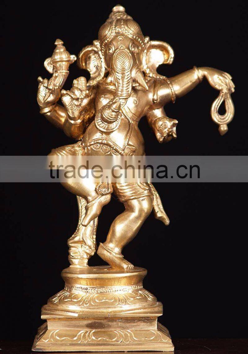wholesale indian crafts bronze ganesha statue for sale