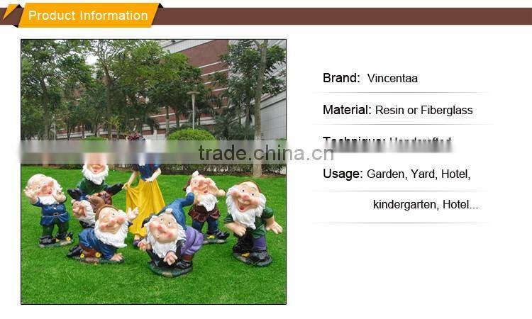 china supplier wholesale resin craft fiberglass cartoon