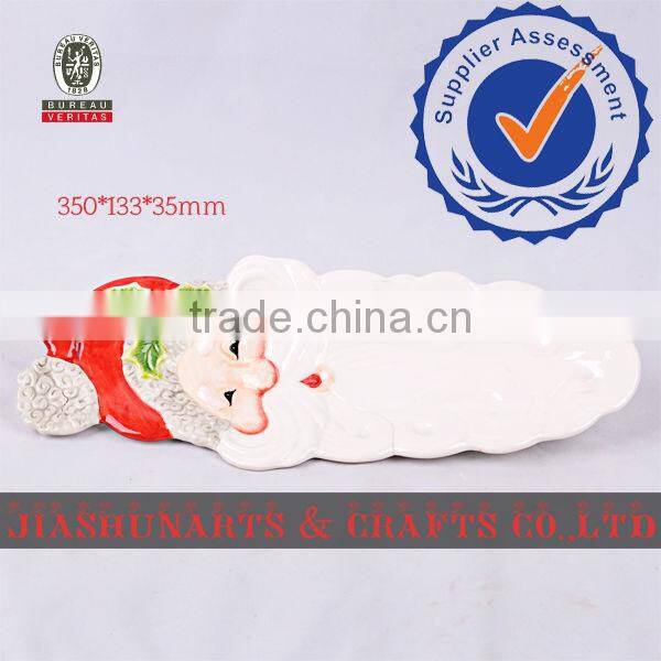 Christmas Santa Claus Customized Ceramic Plates