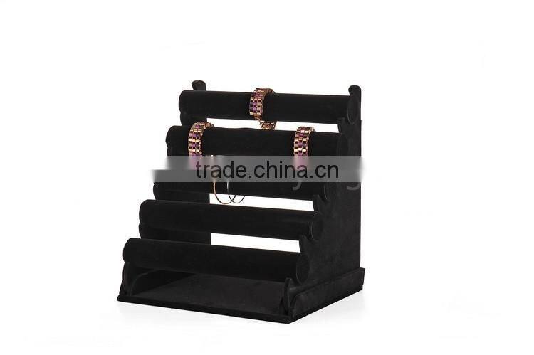 2016velvet paracord bracelet display stand wholesale