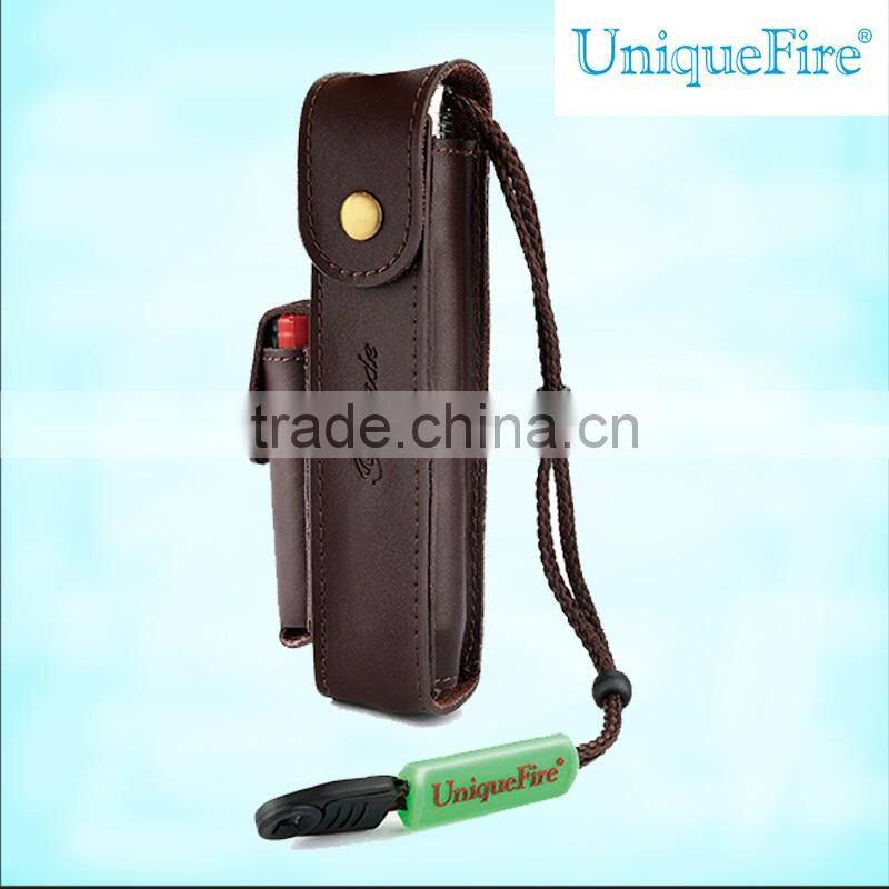 UniqueFire gem detector testing led torch yellow light flashlight