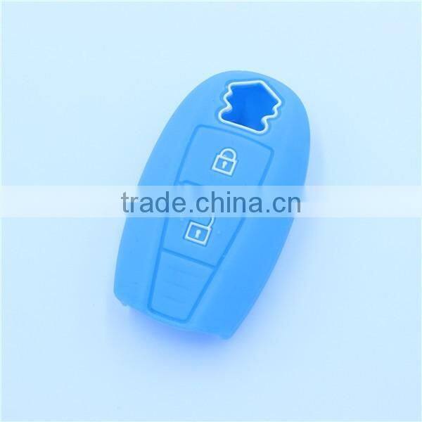 Silicone Remote Cover fit for SUZUKI Swift SX4 S-CROSS Kizashi Smart Remote Key Case