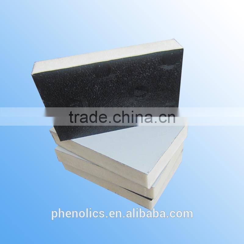Pre-insulated 20/25/30mm phenolic/PU/PIR air duct panel