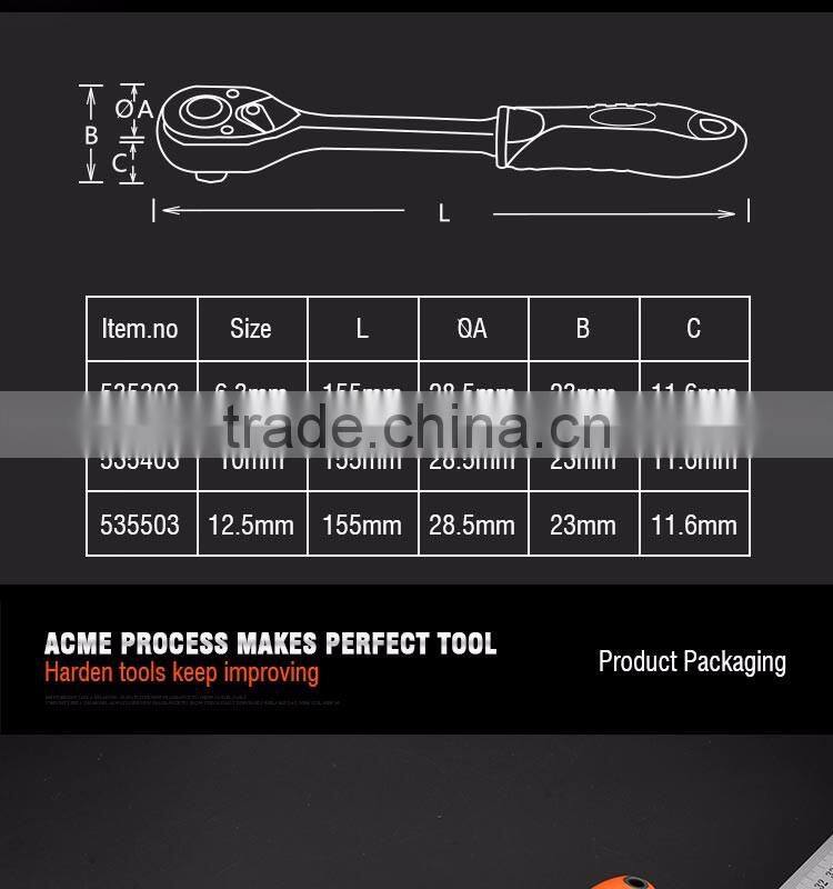 1/4" Quick Release Ratchet Wrench Professional hand Tools