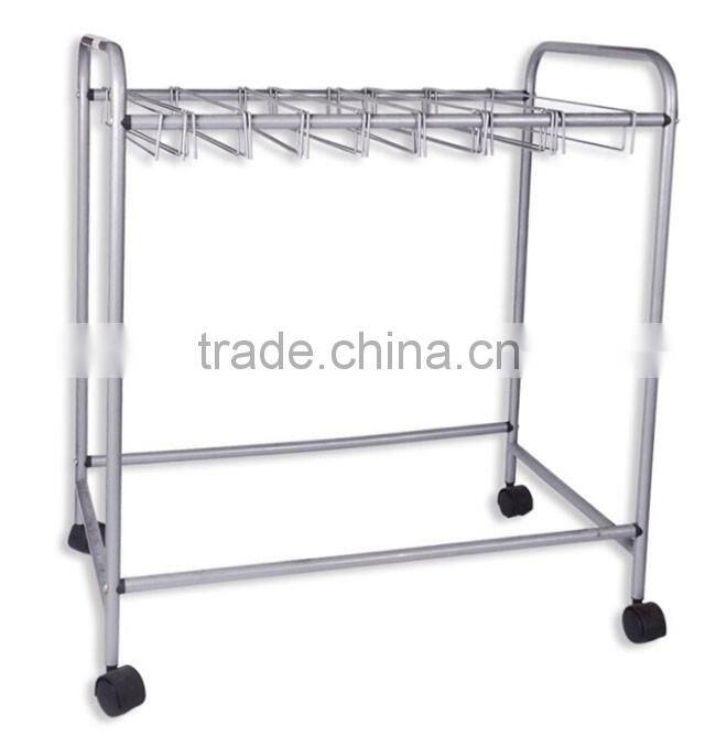 18 Pairs Collections Etc Rolling Pants Organizer Rack, Trousers rack