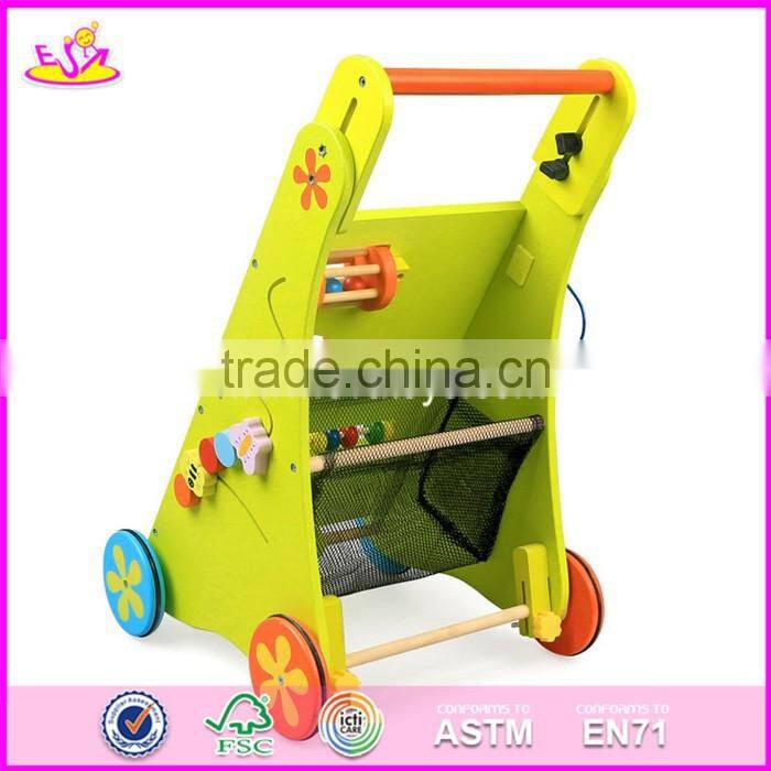 2017 New product preschool wooden baby activity center W16E072