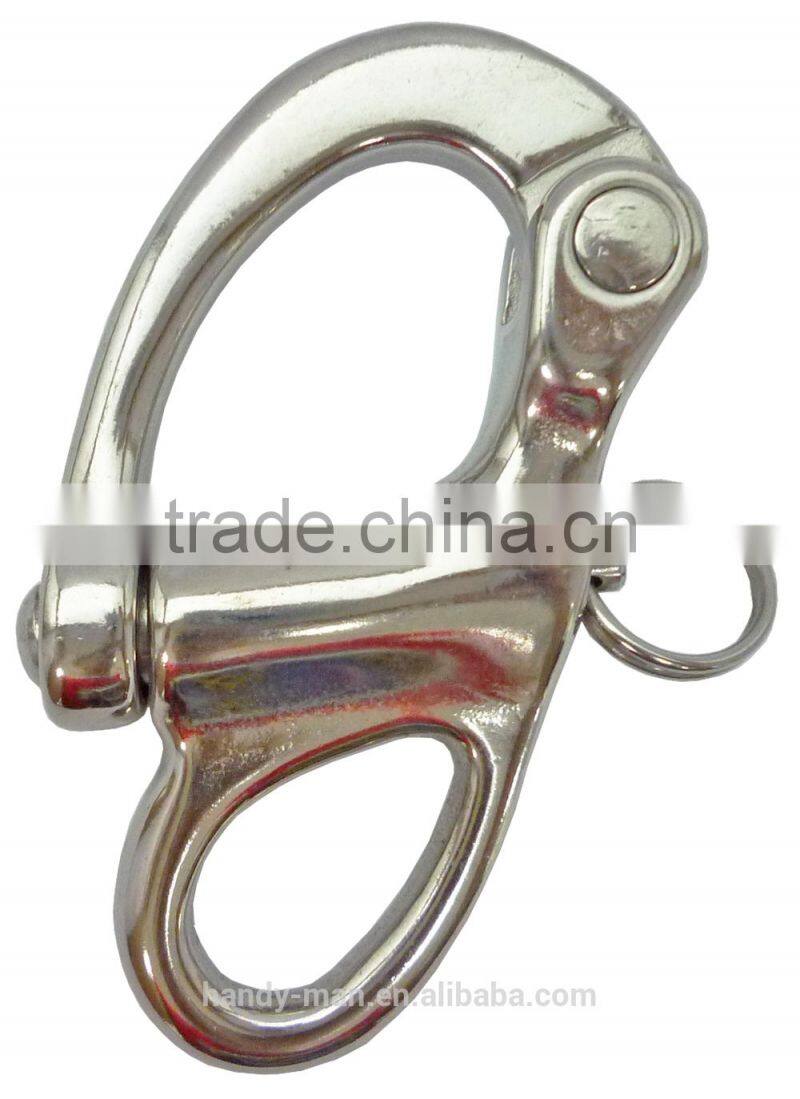 SS450 Stainless Steel 316 Fixed Snap Shackle