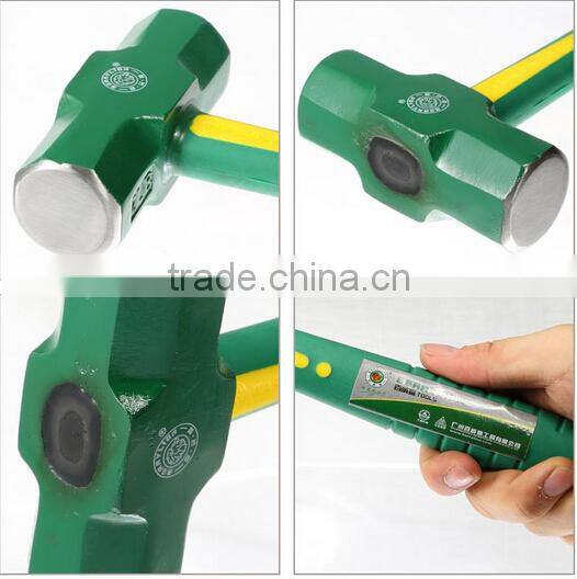 Berrylion 2pound Stone Hammer Double-face Sledge Hammers