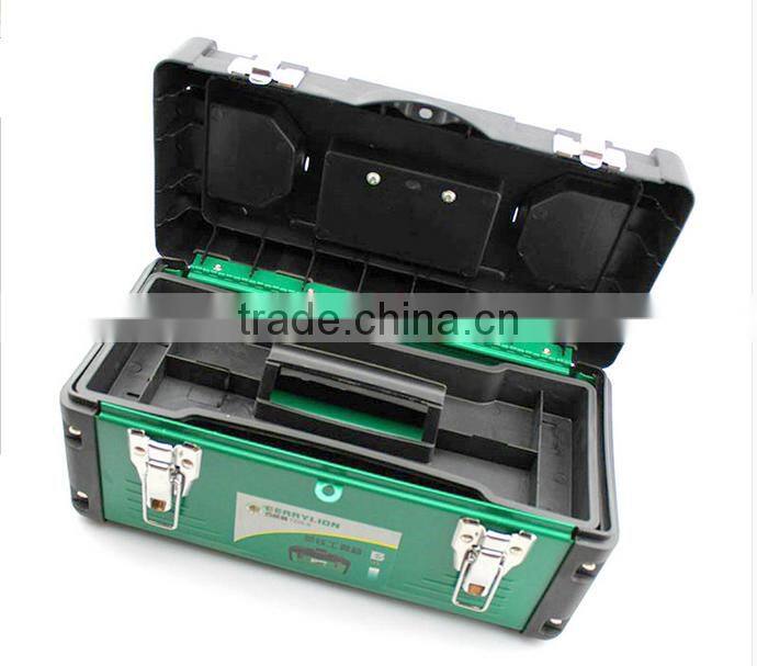 Berrylion 14" 17" 19" Iron Plastic Toolbox Best Design Toolbox from China