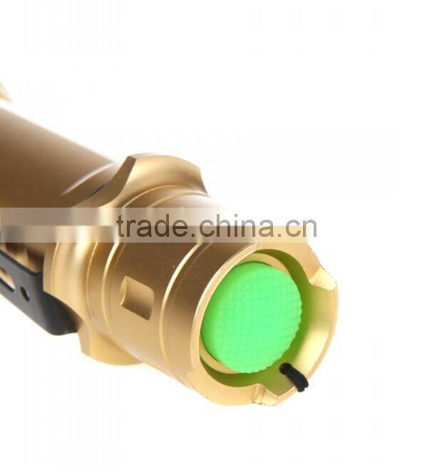 Promotion T6 2000 LM High Power Torch Zoomable LED Flashlight Torch light (3xAAA or 1x18650)